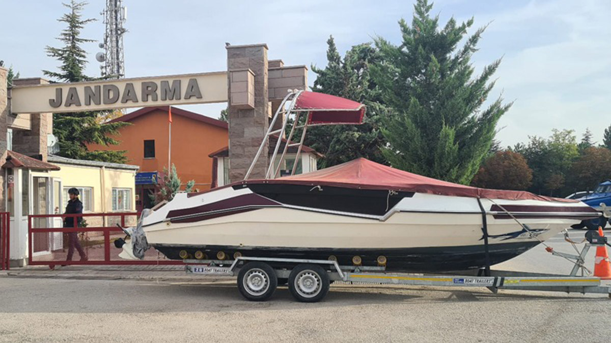 350 bin liralık tekne hırsızlığına 1 tutuklama
