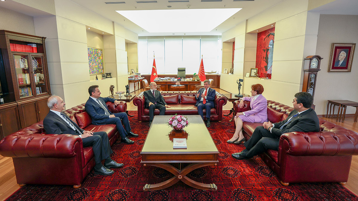 6'lı masanın ikinci tur toplantıları başladı