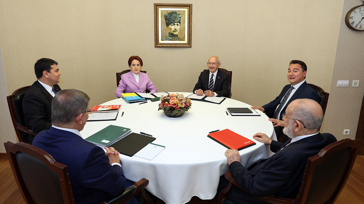 6'lı masanın ikinci tur toplantıları başladı