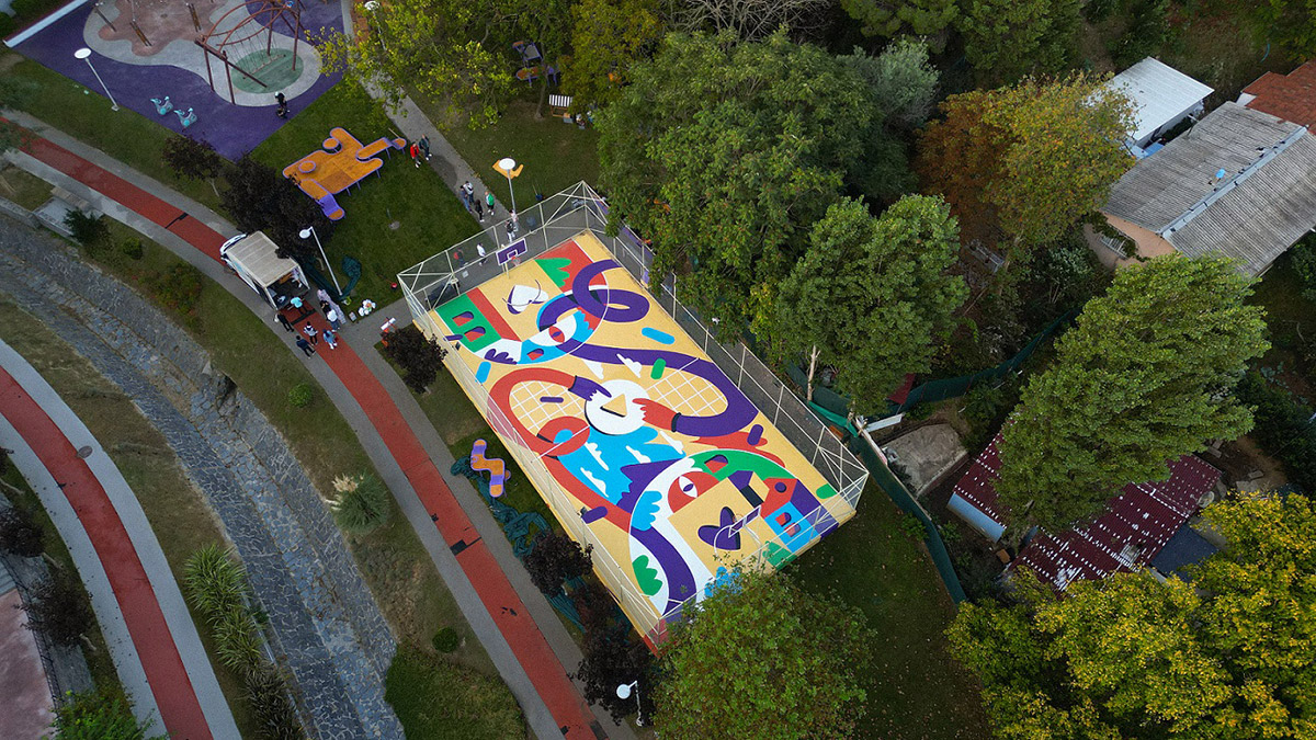 Alman Deresi yürüyüş parkuru yenilendi