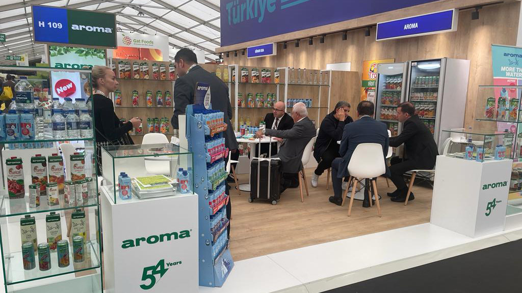 Aroma, uluslararası Sial Paris Fuarı'na katıldı 