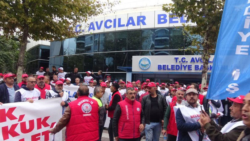 Avcılar Belediyesi'ndeki grev bitti