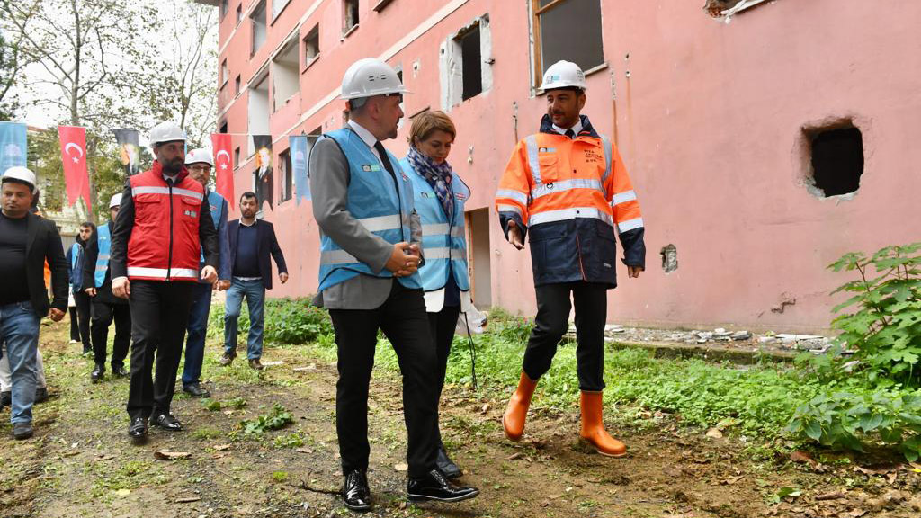 Beşiktaş'ta kentsel dönüşüm çalışmaları başladı