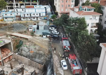 Bina inşaatında toprak kayması: 1 yaralı