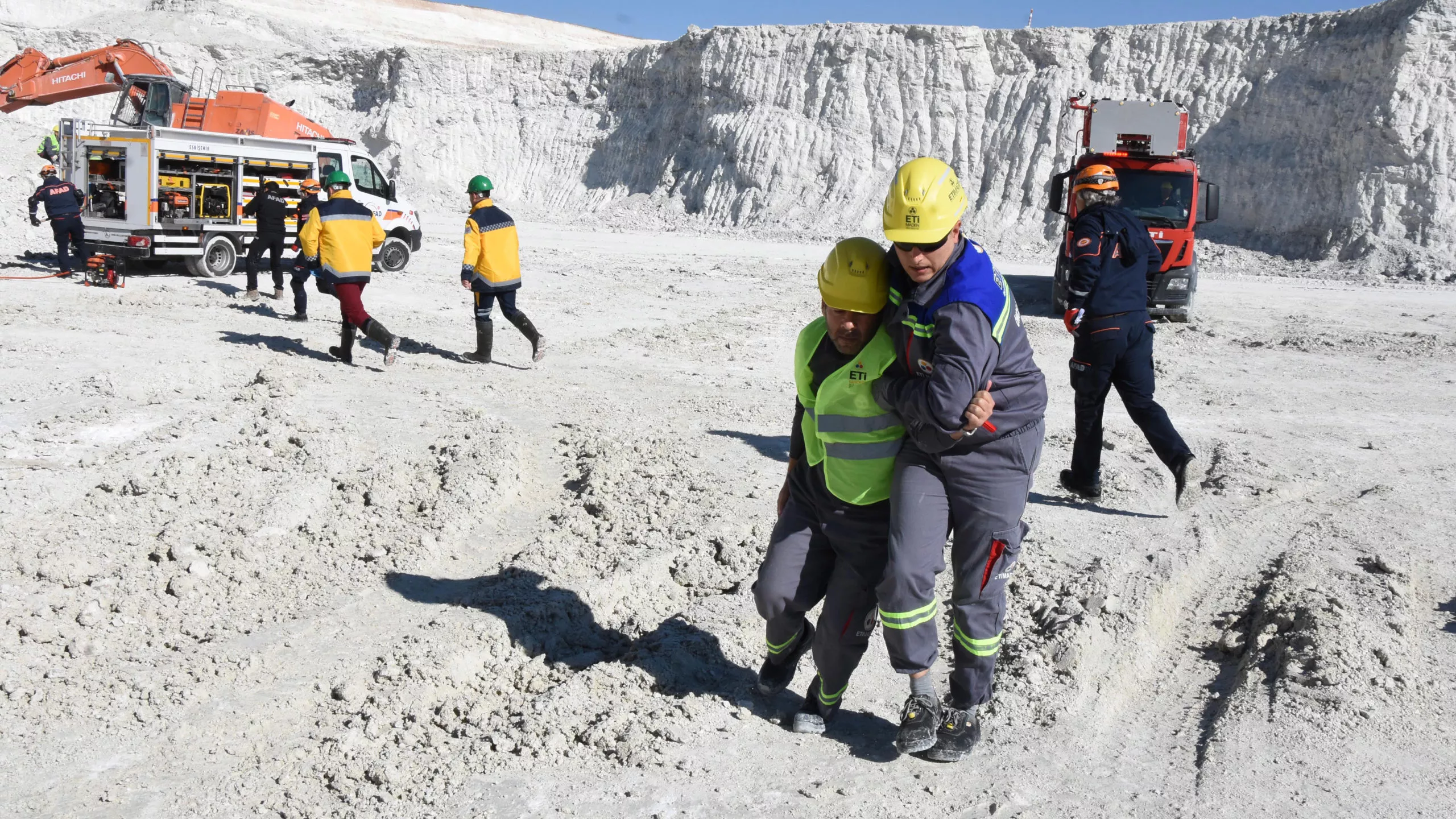 Bor madeninde heyelan tatbikati 1 scaled - yerel haberler - haberton