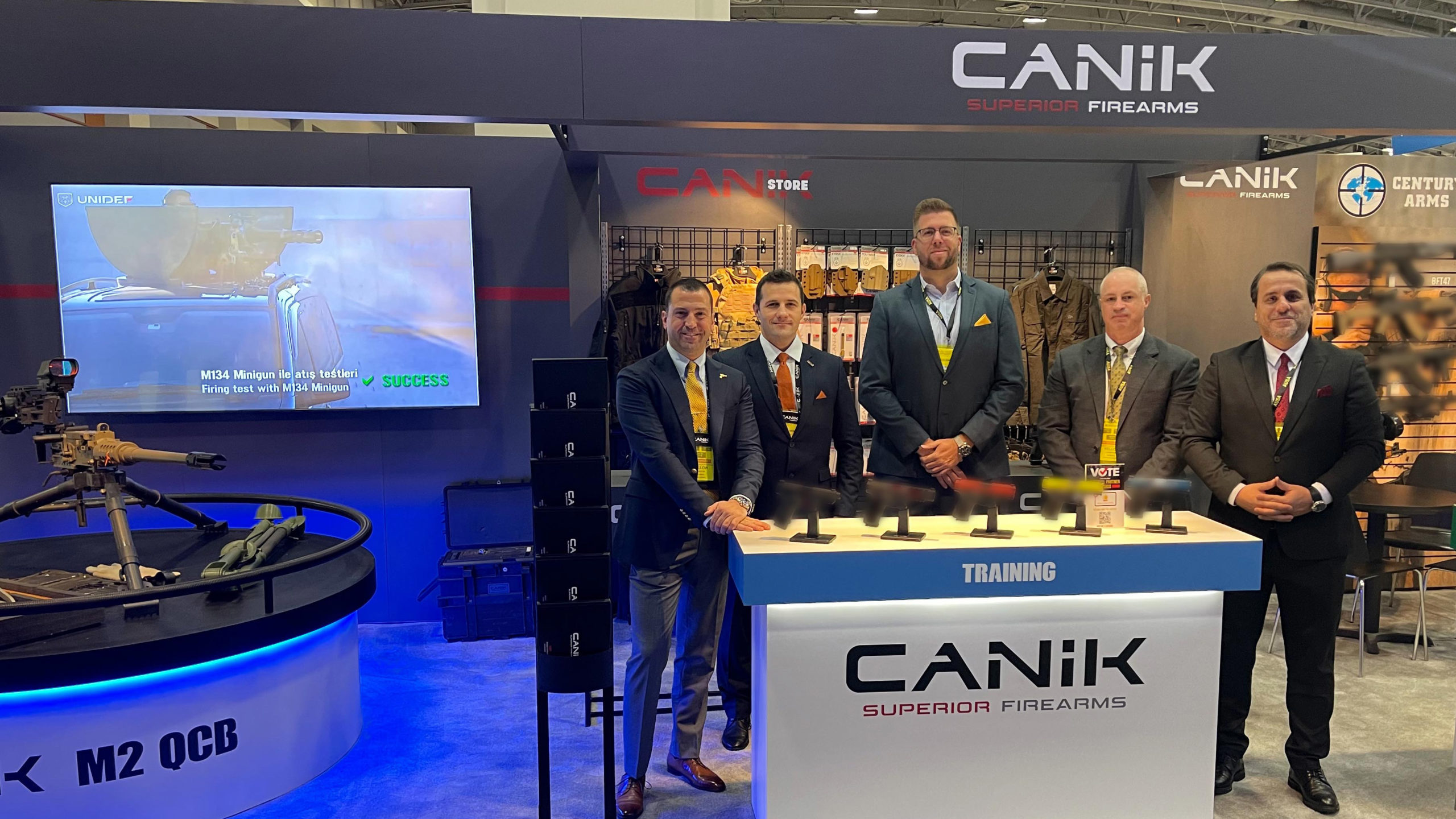 CANiK'in ürünleri AUSA 2022'de görücüye çıktı