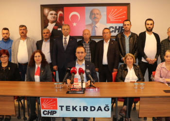 CHP Süleymanpaşa İlçe Başkanlığında toplu istifa