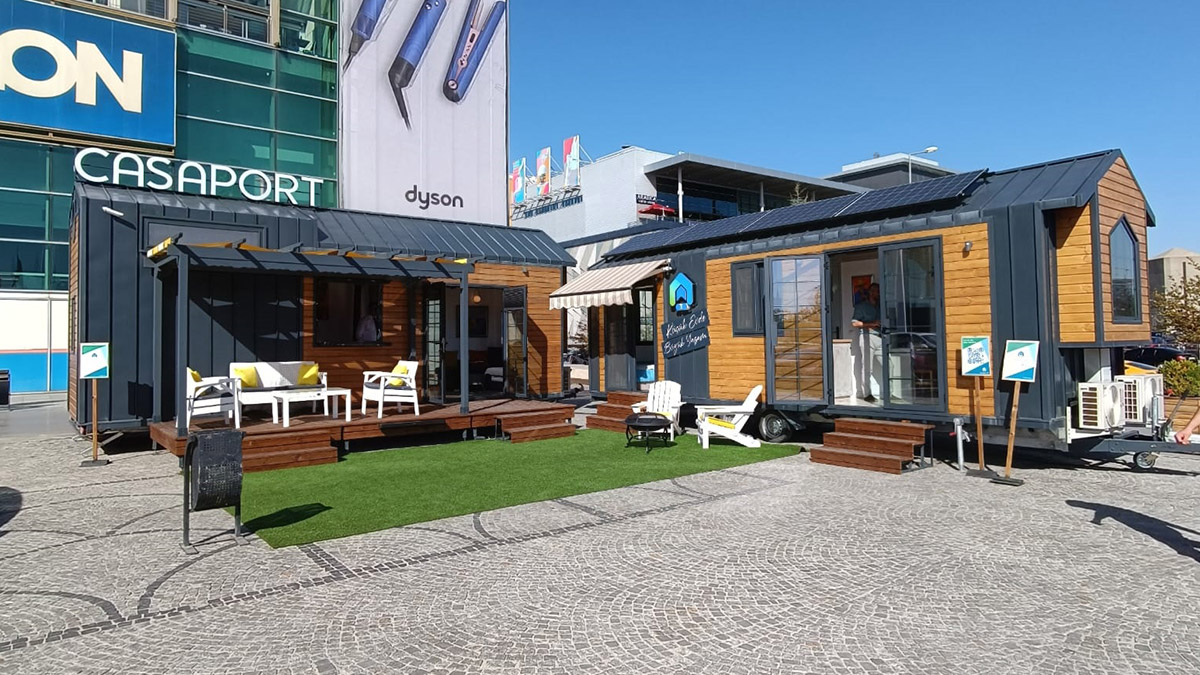 Casaport Tiny House ile küçük evde büyük yaşam