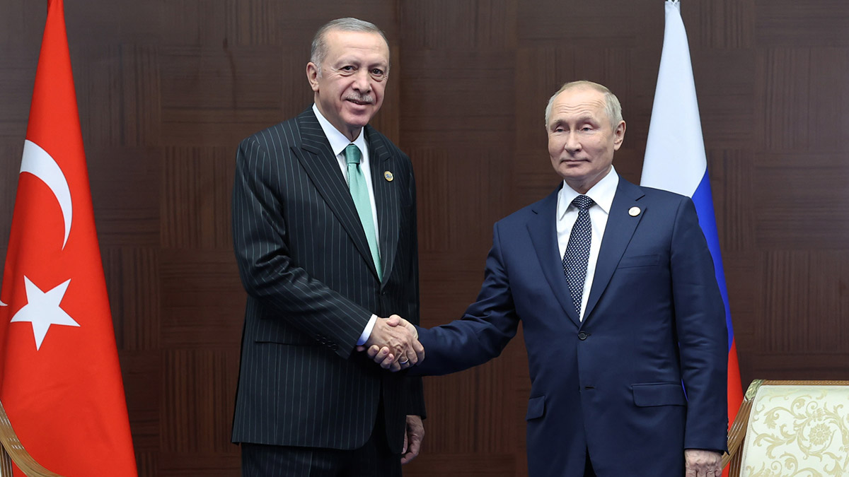 Cumhurbaşkanı Erdoğan Vladimir Putin ile görüştü