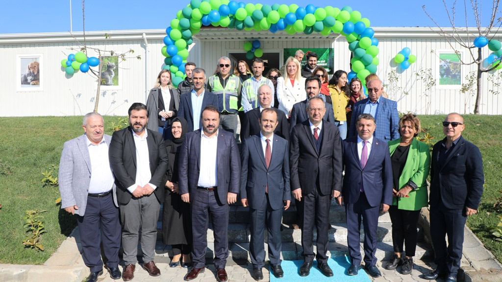 Dilovası Geçici Hayvan Bakımevi Merkezi açıldı 