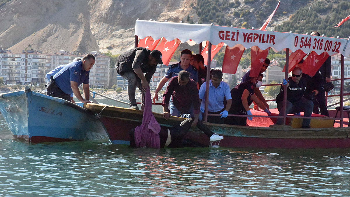 Eğirdir Gölü'nde kadın cesedi bulundu