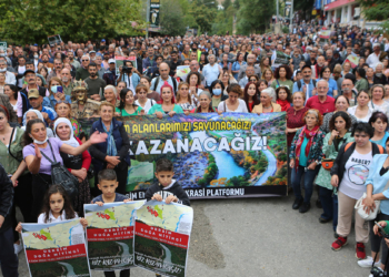 Emek ve Demokrasi Platformu'ndan yürüyüş