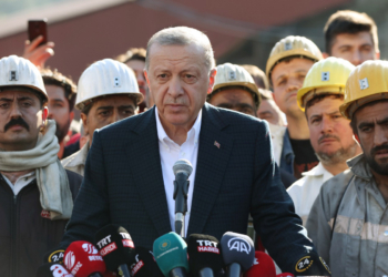 Erdoğan patlamanın yaşandığı maden ocağında