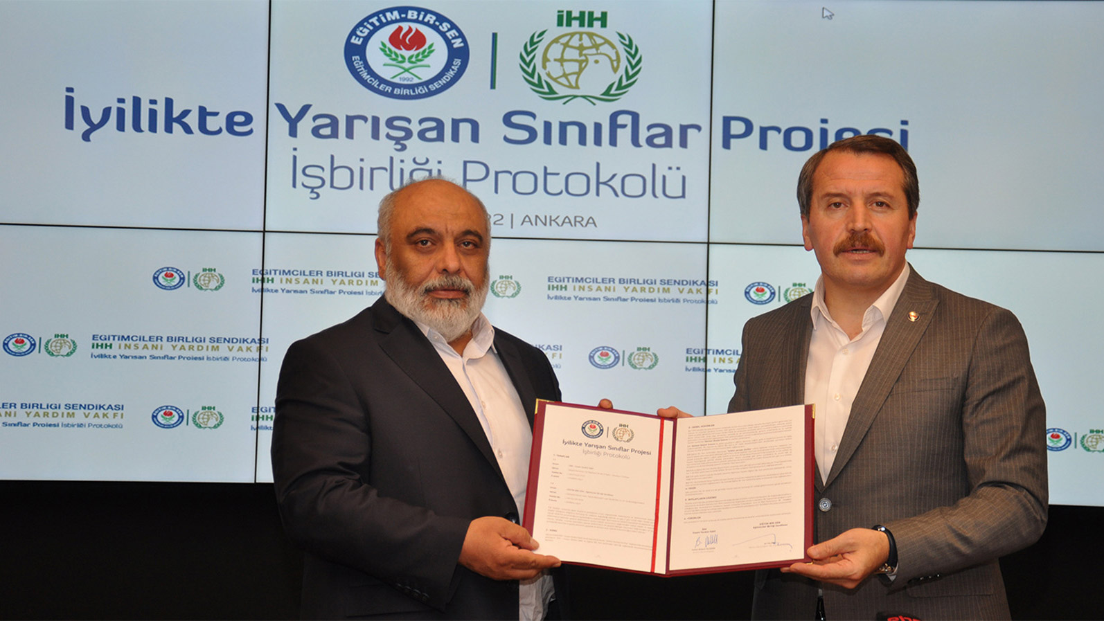 İHH ve Eğitim-Bir-Sen'den yetimler için iş birliği