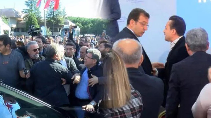 İSKİ arıtma tesisi açılışında gerginlik