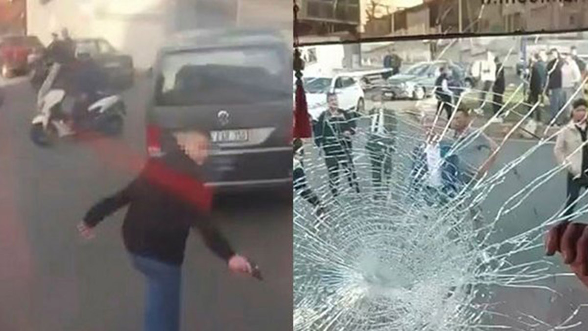 İstanbul'da taraftar otobüsüne silahlı saldırı