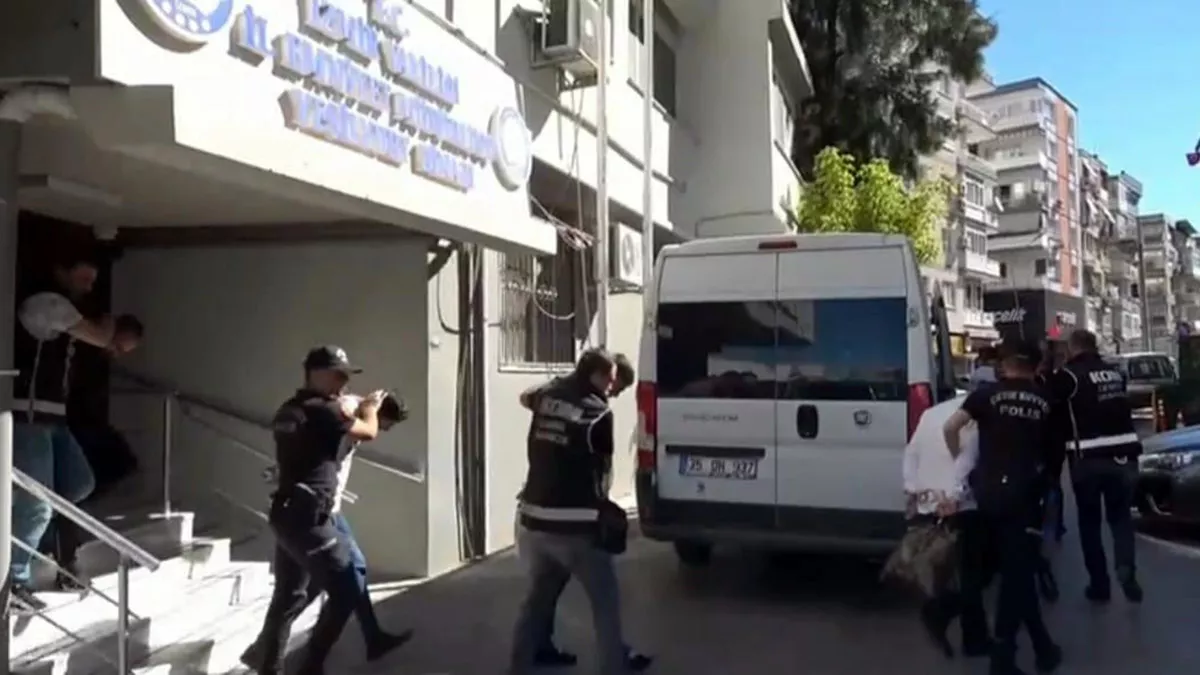 Izmirdeki musilaj 2 operasyonunda 10 tutuklama 1 - yerel haberler - haberton