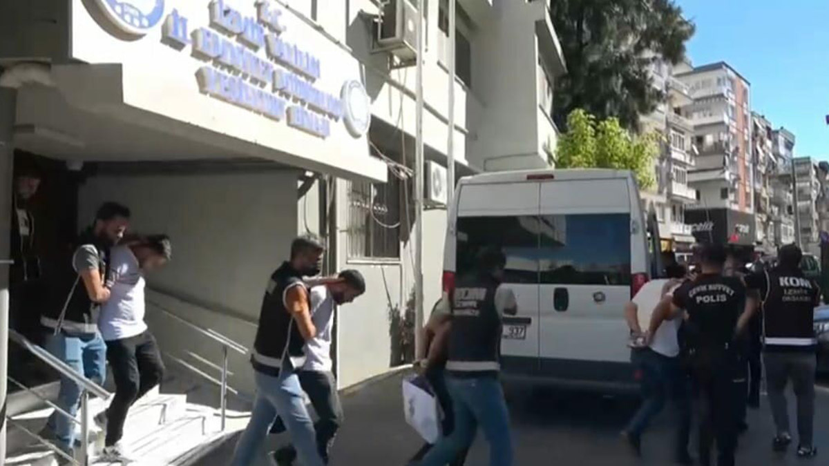İzmir'deki 'Müsilaj 2 Operasyonu'nda 10 tutuklama