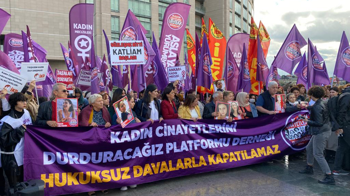 Kadın Cinayetlerini Durduracağız Platformu davası görüldü