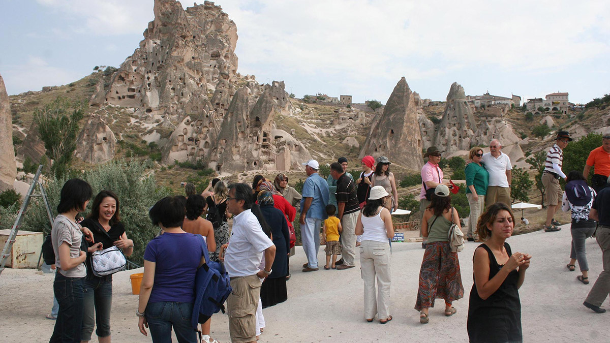 Kapadokya'ya eylülde 571 bin 960 ziyaretçi