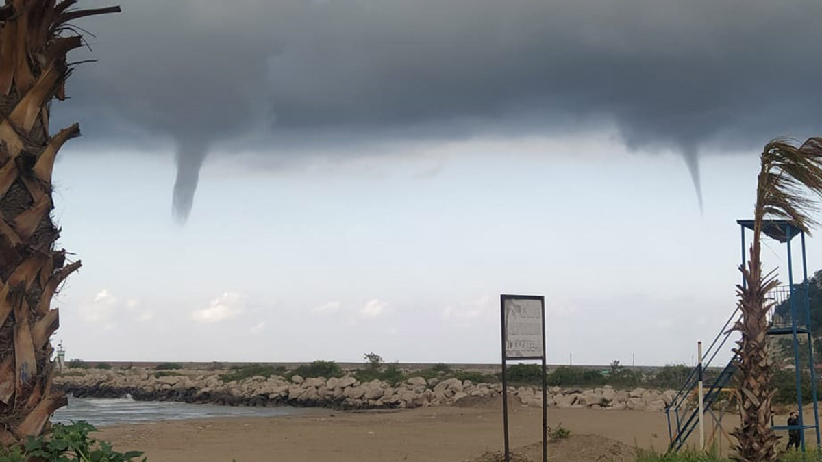 Kastamonu açıklarında 5 hortum 