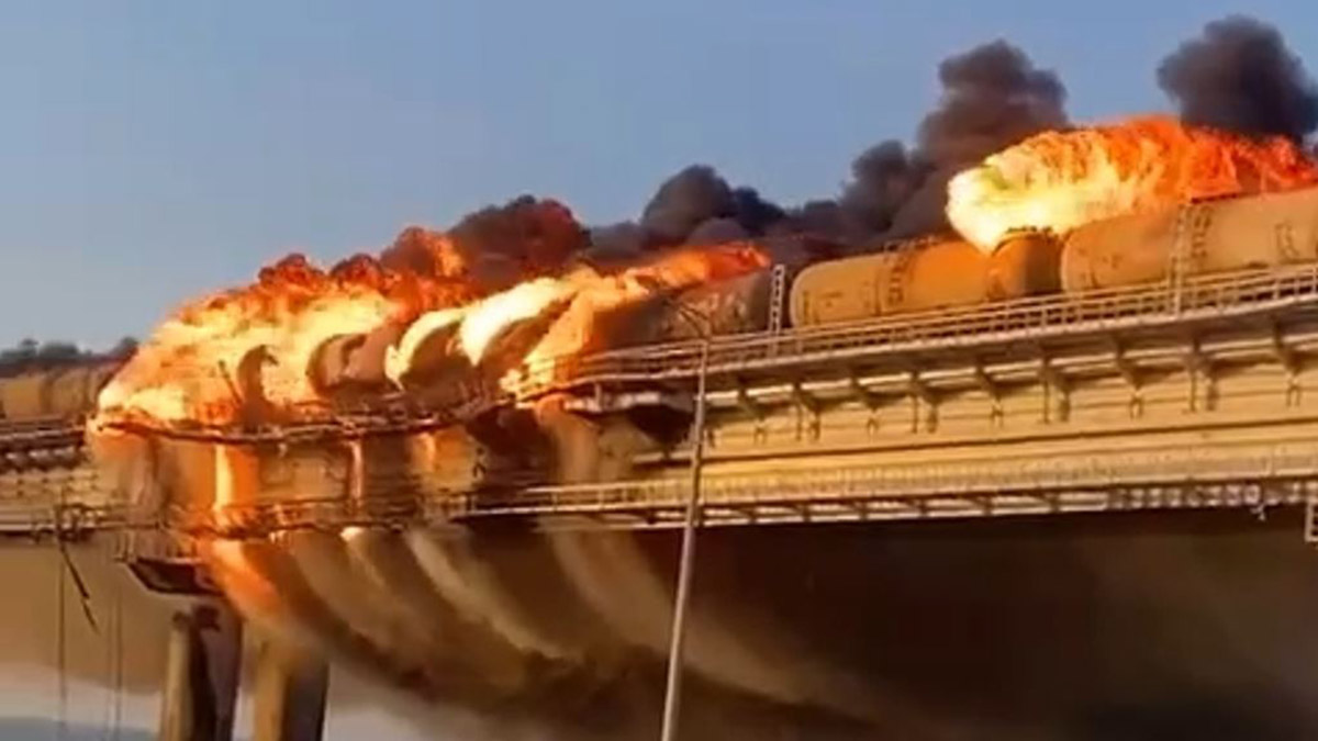 Kerç Köprüsü patlamasıyla ilgili 8 kişiye gözaltı