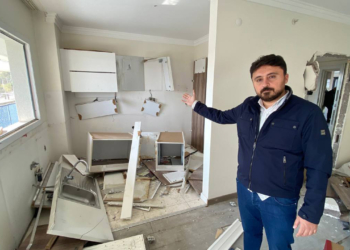 Kiracı tahliye kararı verilen evi tahrip etti