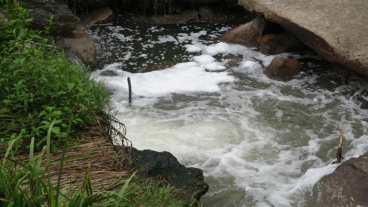 Kiraz Deresi'deki köpük incelemesi sonuçlandı