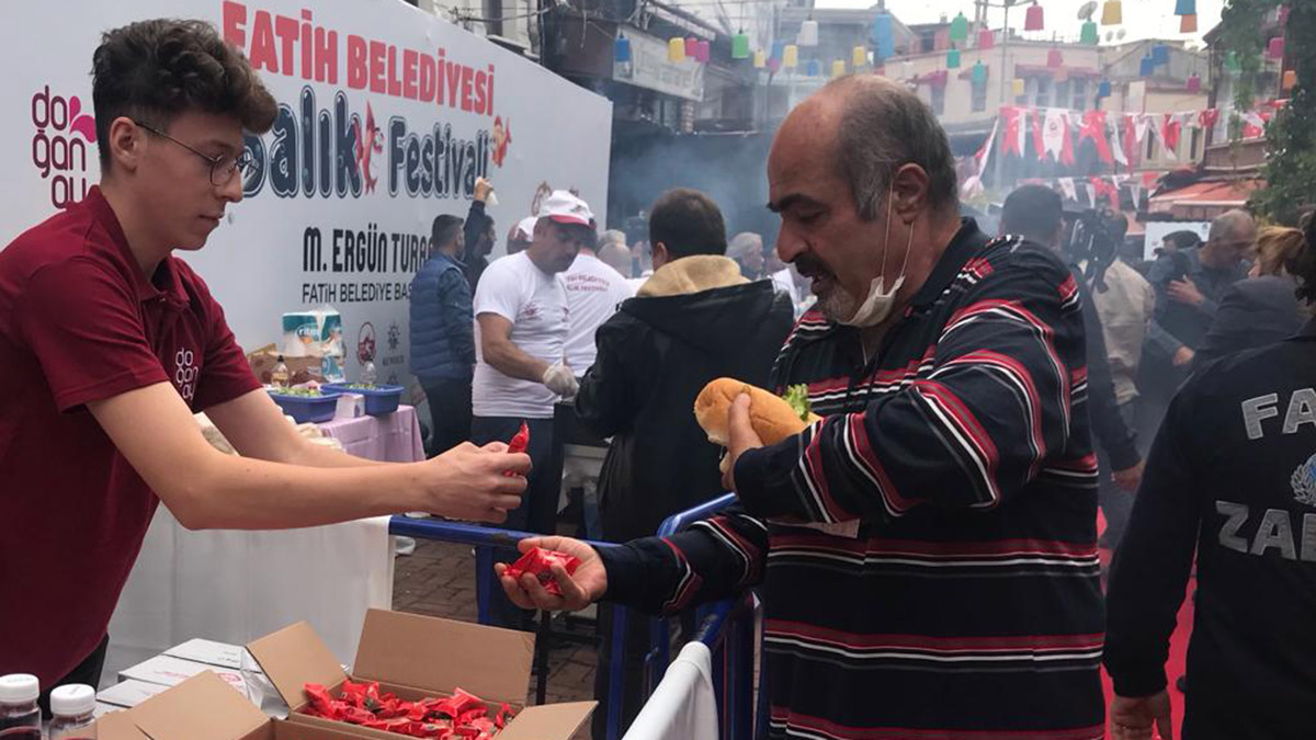 Kumkapı'da Balık Festivali