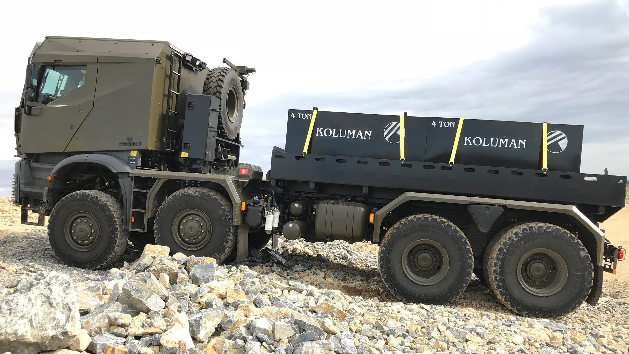 Lojistik destek aracı 'Derman' TSK'ya güç katacak