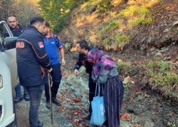 Mantar toplarken kaybolan kadın bulundu