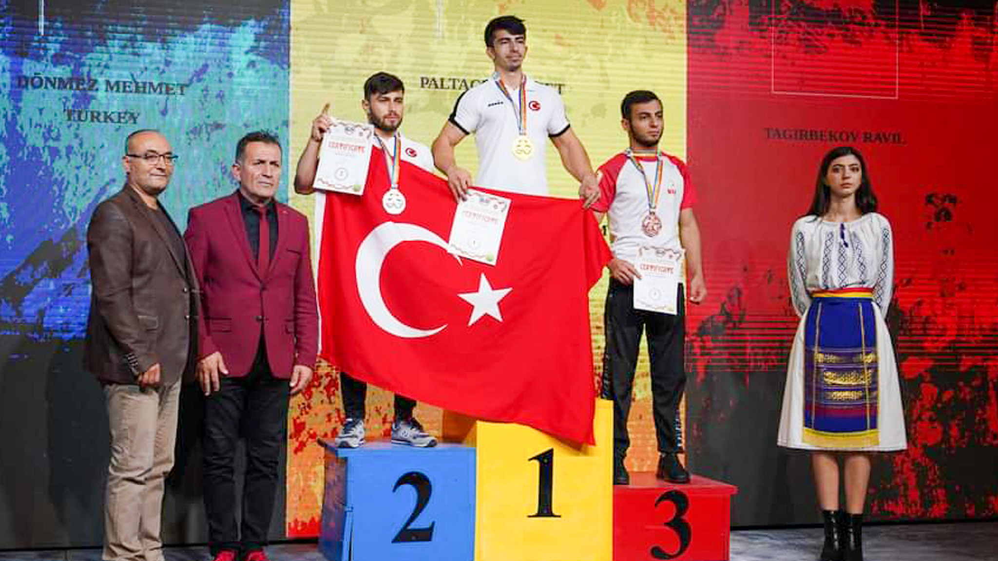 Mehmet Paltacı bilek gücüyle dünya şampiyonu oldu