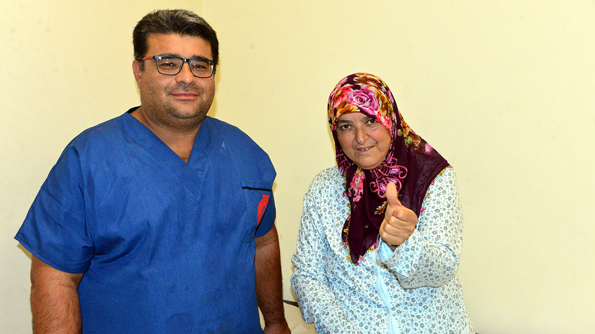 Milyonda bir görülen beyindeki tümör çıkartıldı