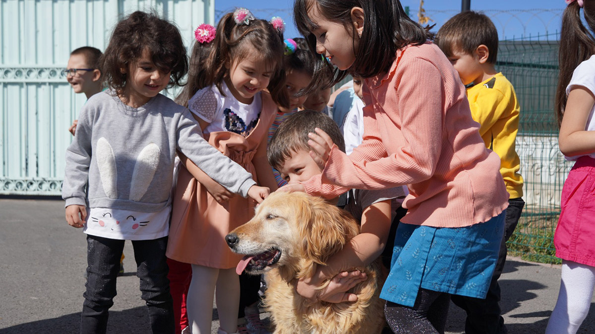 Miniklerden Keçiören Hayvan Bakım Merkezi'ne ziyaret