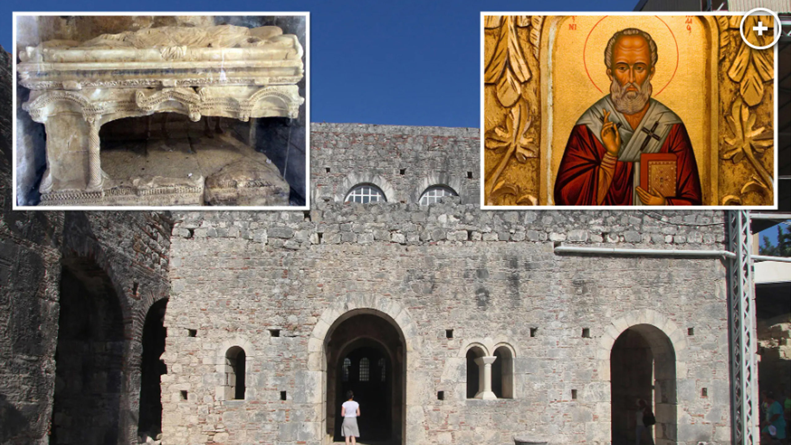 'Noel Baba'nın mezarı dünya gündeminde