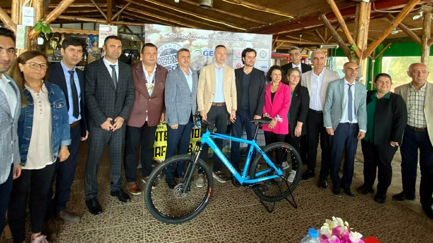 Pedallar Herakleia Antik Kenti'nde dönecek