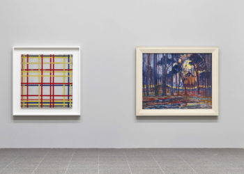 Piet Mondrian'ın tablosu 75 yıldır ters sergileniyor