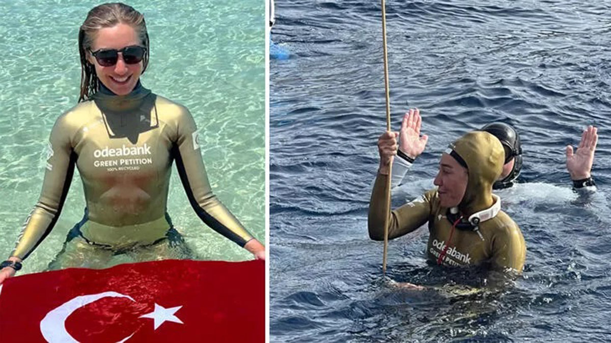 Şahika Ercümen, Türkiye rekoru kırdı