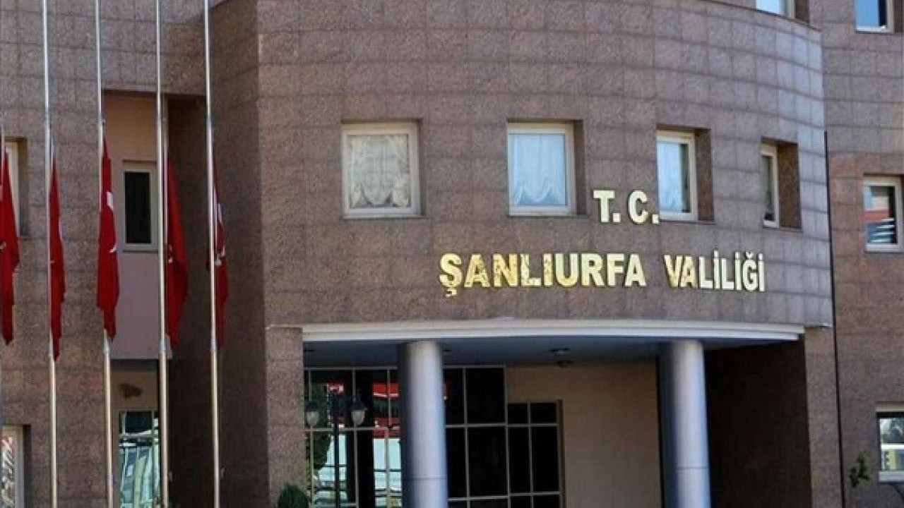 Şanlıurfa'da gösteri ve etkinliklere 3 gün yasak