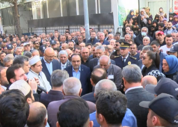 Şehit Alim Nar için Esenyurt'ta helallik istendi
