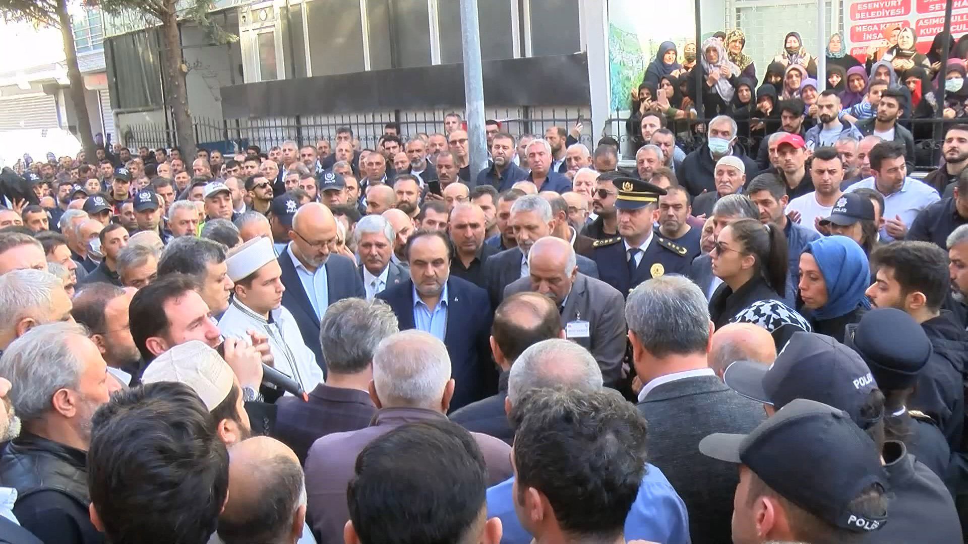 Şehit Alim Nar için Esenyurt'ta helallik istendi