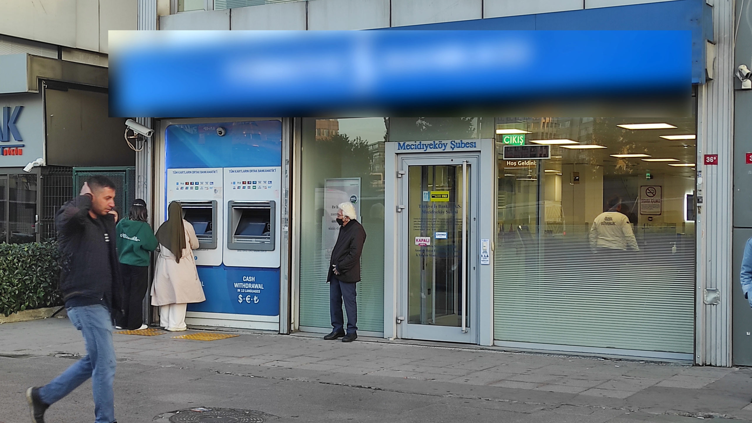 Şişli'de bankada 2.5 milyon liralık hırsızlık