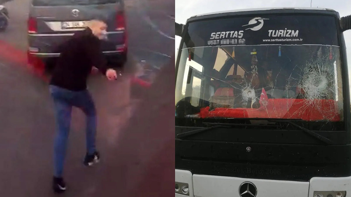 Taraftar otobüsüne ateş açan şüpheli tutuklandı 