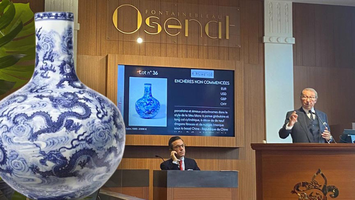 Tarihi vazo 7.7 milyon Euro’ya satıldı