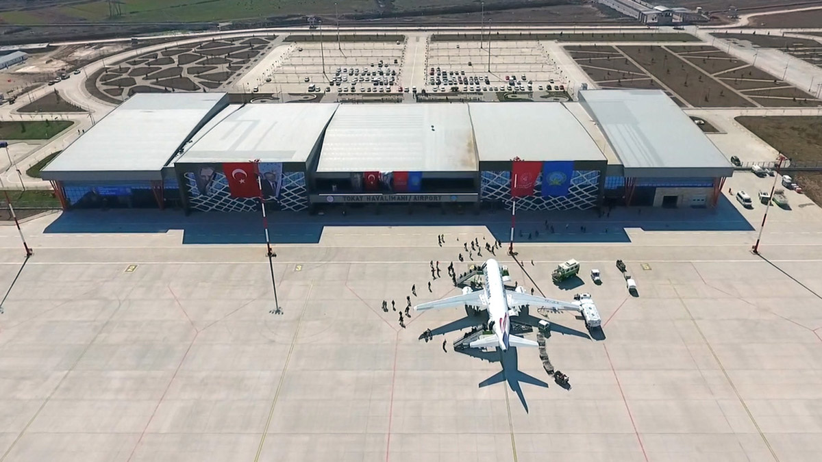 Tokat Havalimanı'na ilk 6 ayda 53 bin 652 yolcu