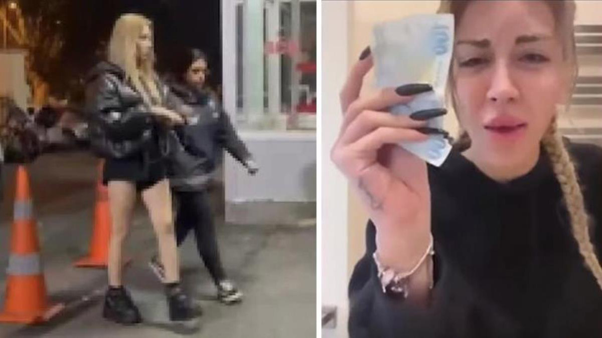 Türk lirasını klozete atan Mika Can Raun gözaltında