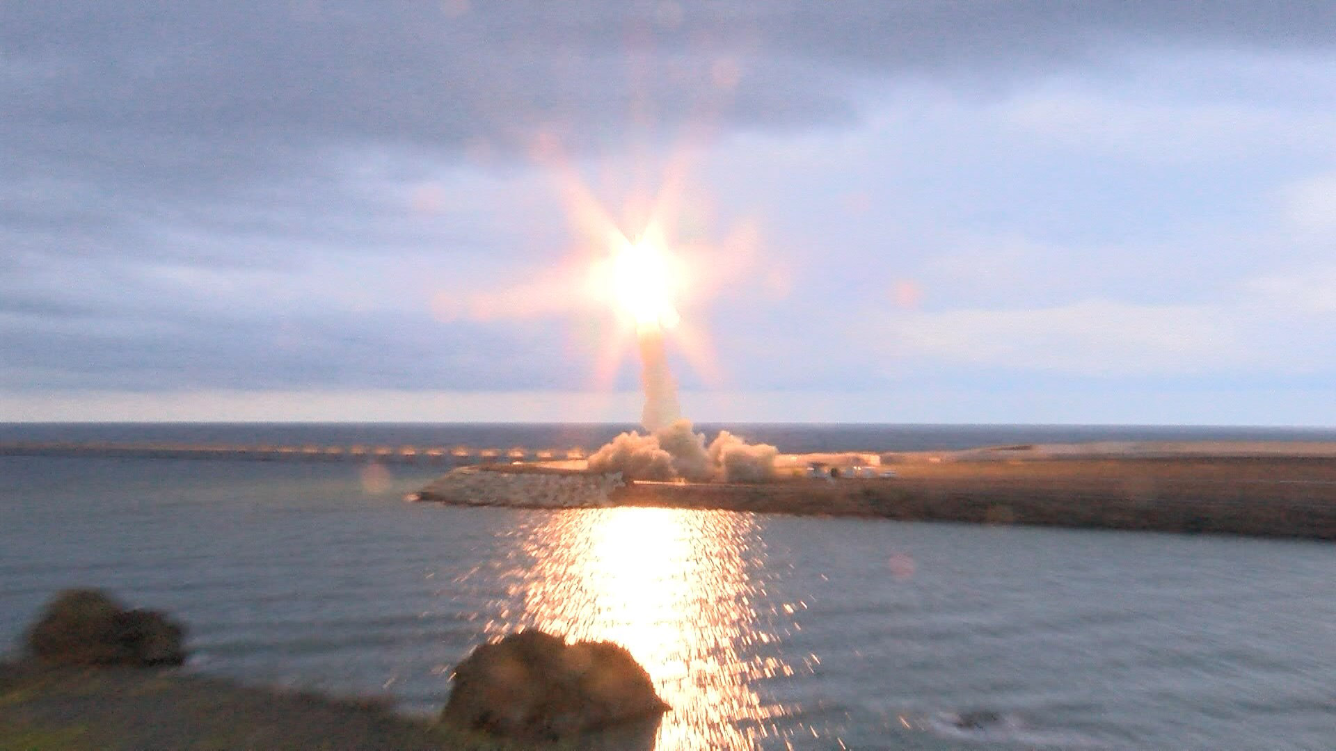 Yerli füze Tayfun, hedefi başarı ile vurdu