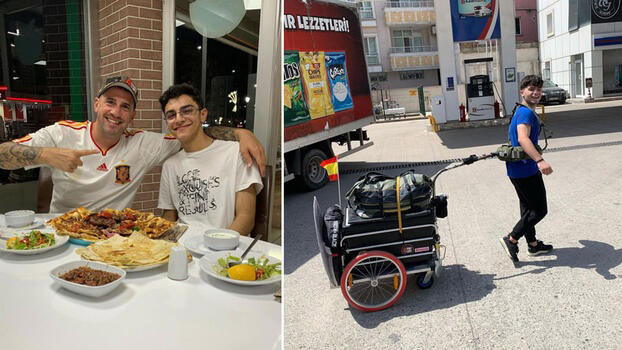 Yürüyerek Dünya Kupası'na giden İspanyol kayboldu