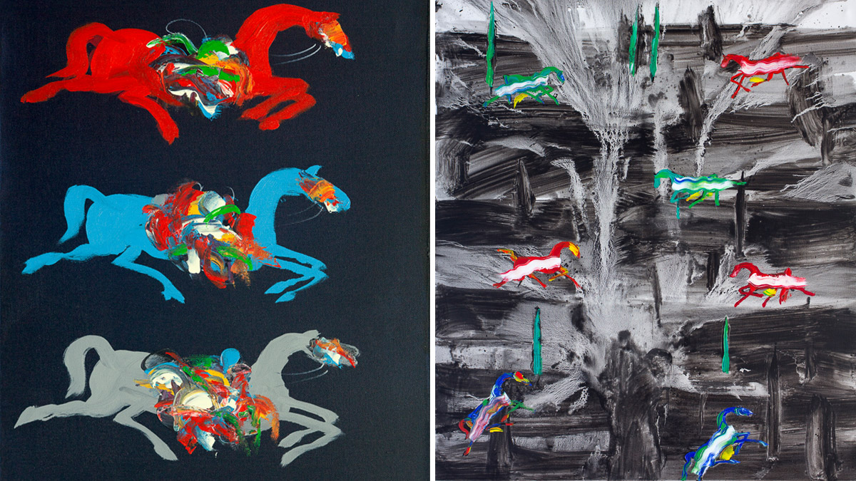 Zeytinburnu KSM'de 'At'a Senfoni' resim sergisi