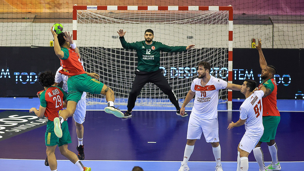 A Milli Erkek Hentbol Takımı Portekiz'e mağlup oldu